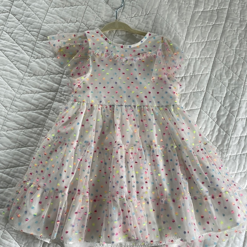Pippa & Julie tulle white party dress